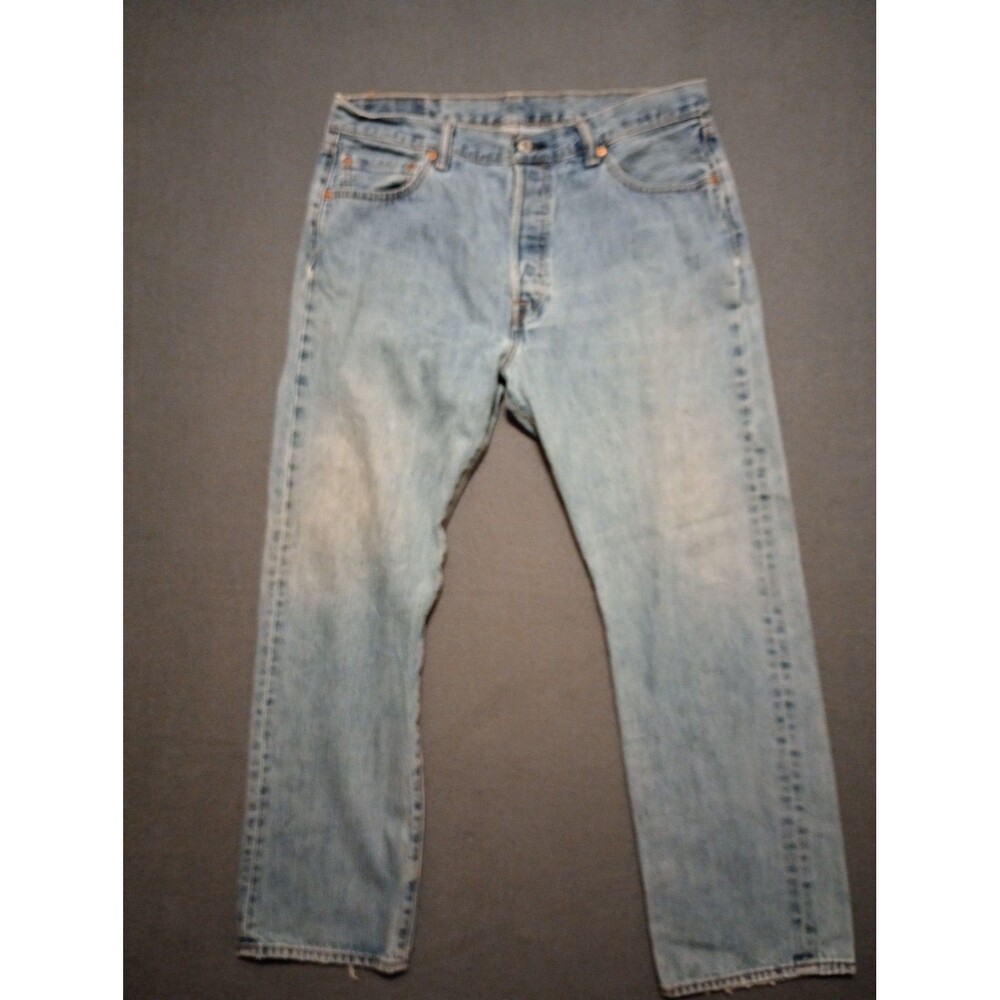 Levi's 501 Jeans 36x30 Straight Leg Button Fly Denim Mens 36 x 30 Levi Strauss